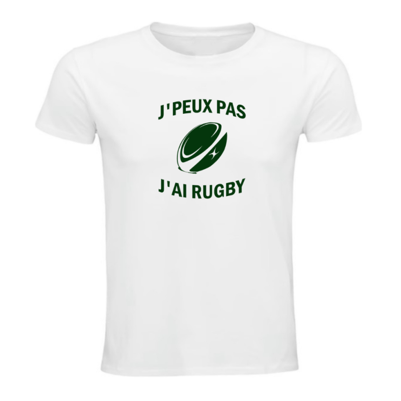 T-shirt - J'peux pas, j'ai rugby