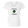 T-shirt col V - J'peux pas, j'ai rugby