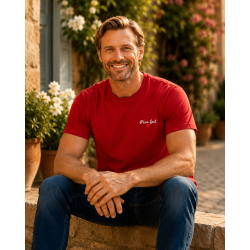 T-shirt brodé Père-fect | Cadeau original fête des pères