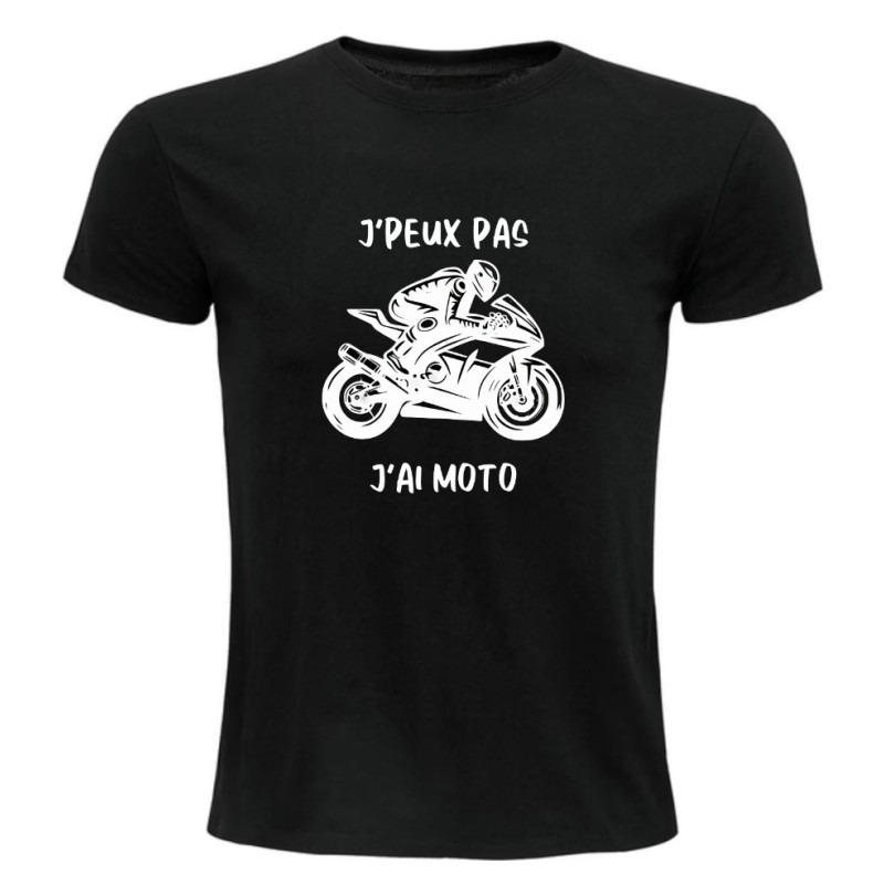T-shirt moto - "J'peux pas j'ai moto" – Teetoi