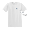 T-shirt brodé personnalisé Papa depuis [Année] – Cadeau papa original