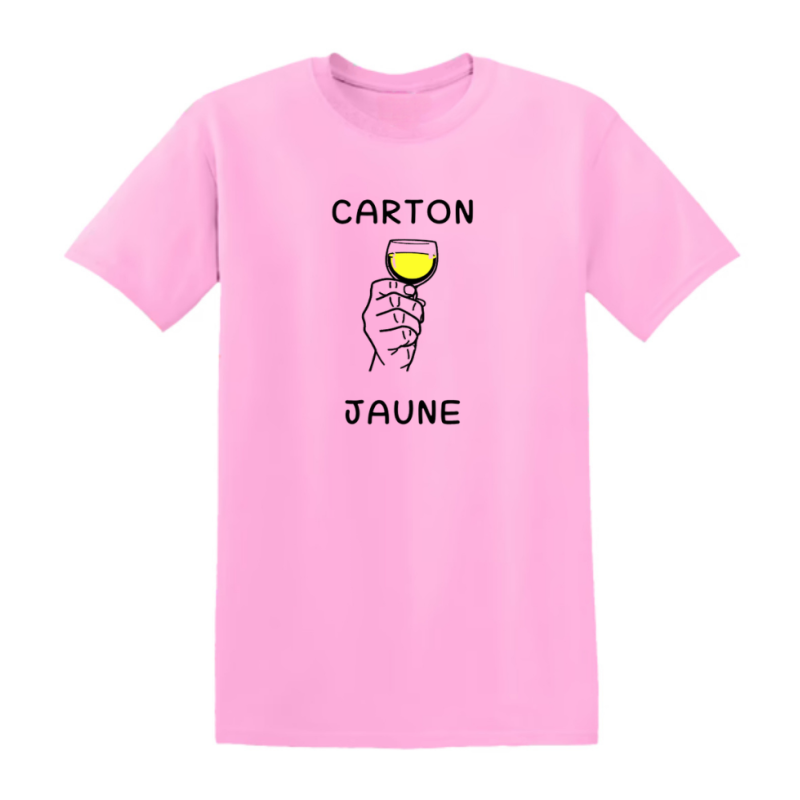 T-shirt humour - Carton Jaune, Football et Apéro - Teetoi