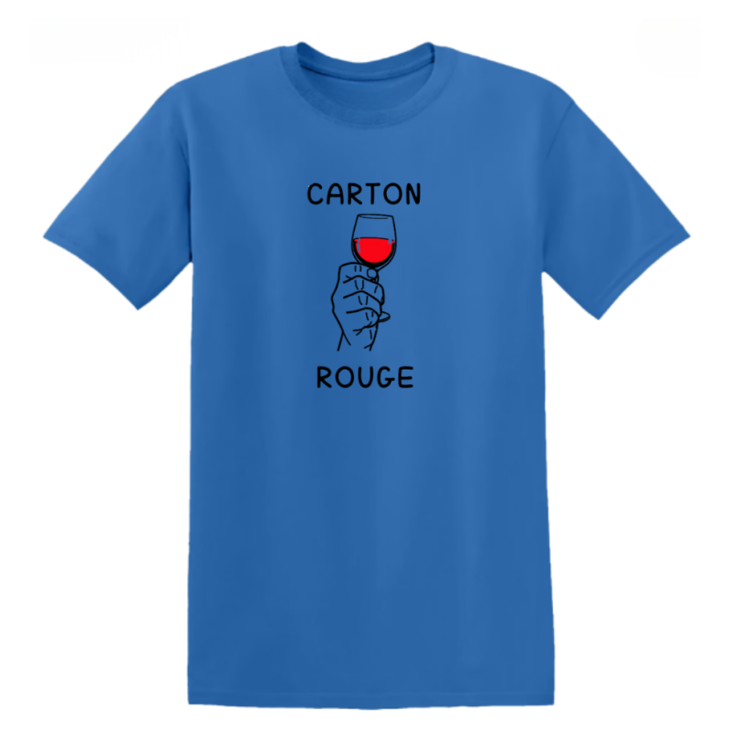 T-shirt humour - Carton Rouge, Football et Apéro - Teetoi