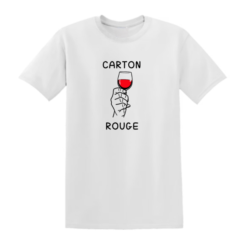 T-shirt humour - Carton Rouge, Football et Apéro - Teetoi