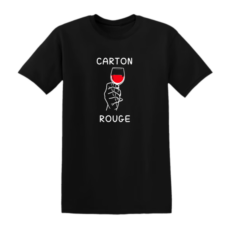 T-shirt humour - Carton Rouge, Football et Apéro - Teetoi
