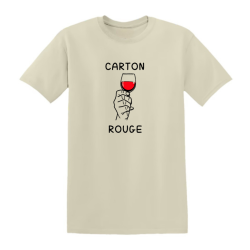 T-shirt humour - Carton Rouge, Football et Apéro - Teetoi