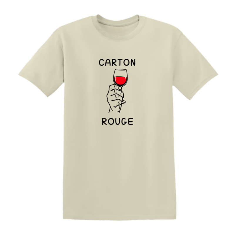 T-shirt humour - Carton Rouge, Football et Apéro - Teetoi