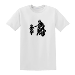 T-shirt - Petit et grand motard Complice | Teetoi