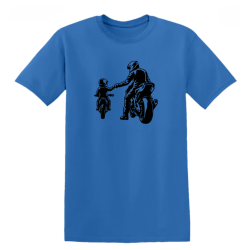 T-shirt - Petit et grand motard Complice | Teetoi