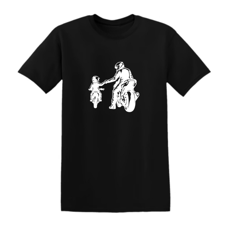 T-shirt - Petit et grand motard Complice | Teetoi