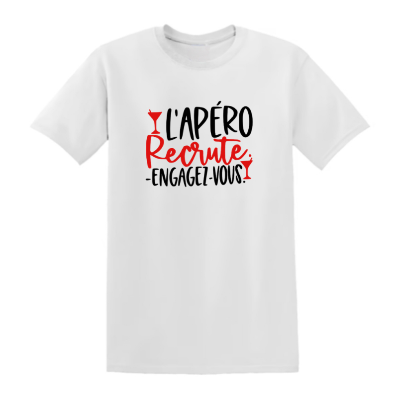 T-shirt - L'apéro recrute