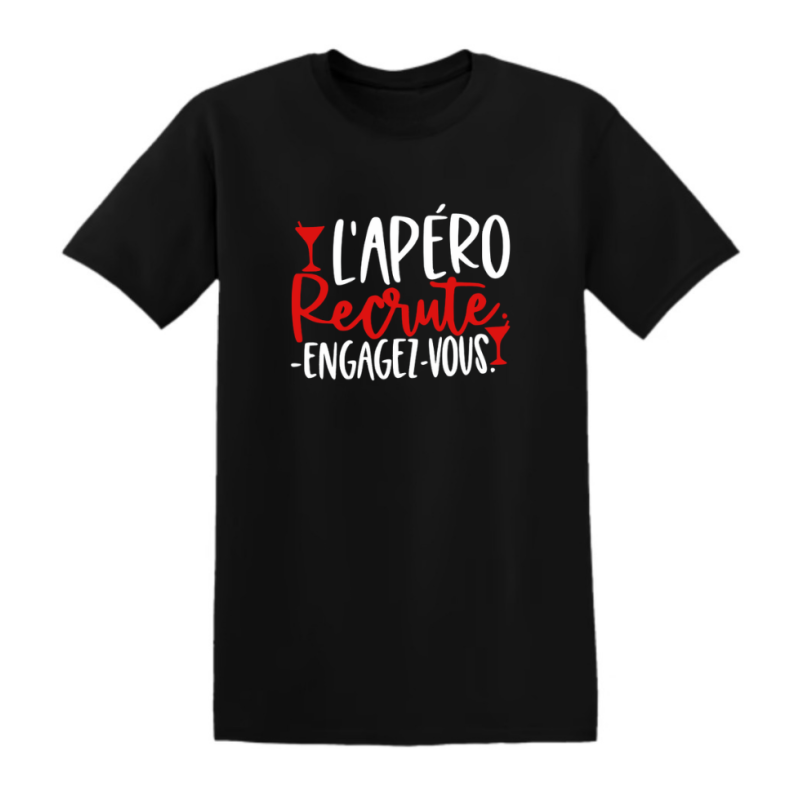 T-shirt - L'apéro recrute