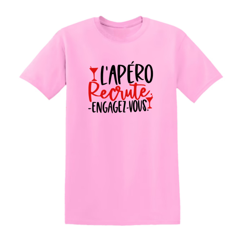 T-shirt - L'apéro recrute