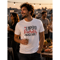 T-shirt - L'apéro recrute