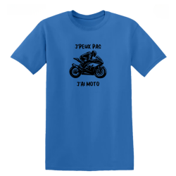 T-shirt moto - "J'peux pas j'ai moto" – Teetoi