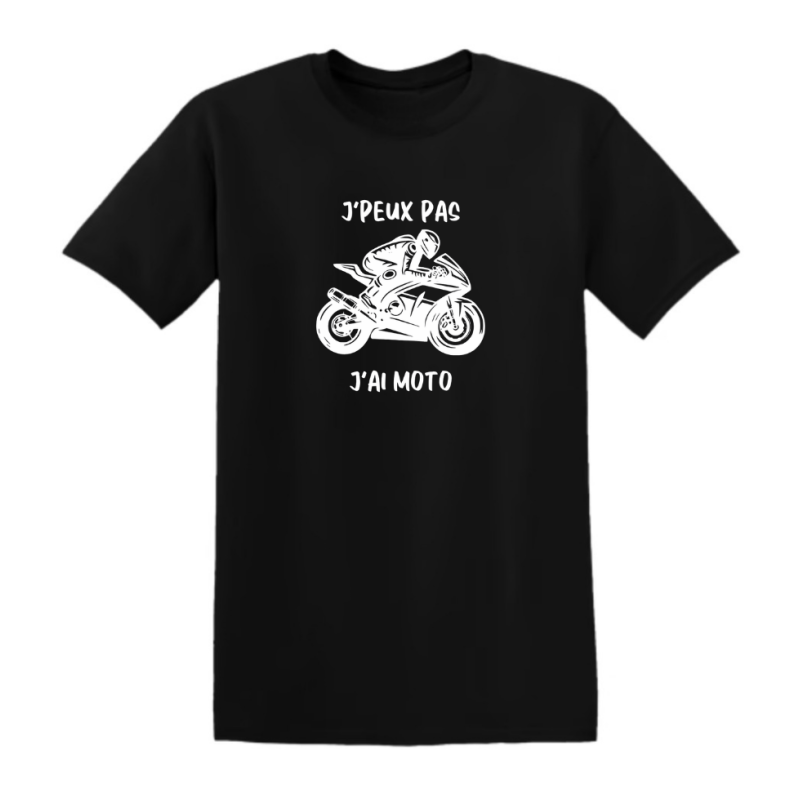 T-shirt moto - "J'peux pas j'ai moto" – Teetoi