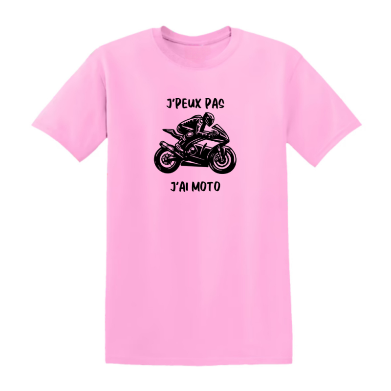 T-shirt moto - "J'peux pas j'ai moto" – Teetoi