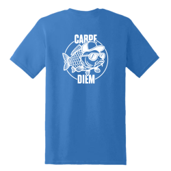 T-shirt Carpe Diem - Bleu verso