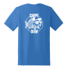 T-shirt Carpe Diem - Bleu verso