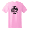 T-shirt Carpe Diem - Rose verso