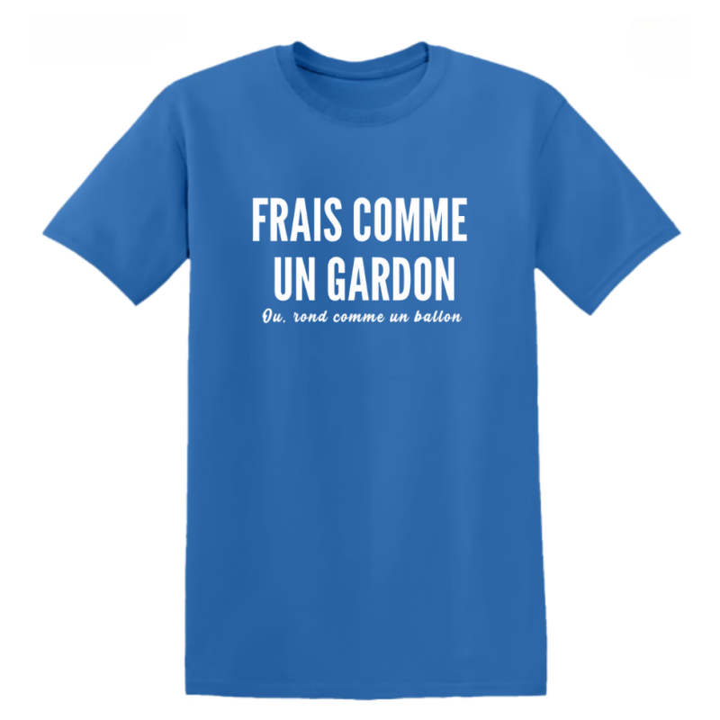 T-shirt - Frais comme un gardon - Bleu